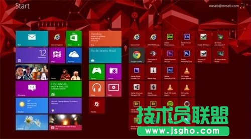 用鍵鼠玩轉(zhuǎn)Win8開始界面 三聯(lián)教程