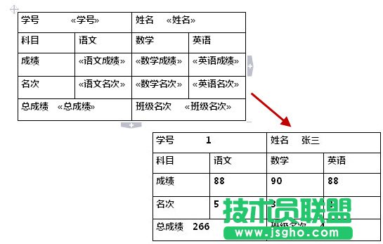 使用郵件合并批量打印成績(jī)單、請(qǐng)柬、工資條_16115041