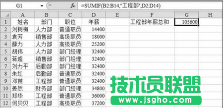 SUMIF函數(shù)的公式及使用方法 三聯(lián)