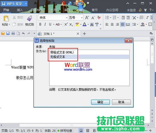 選擇格式