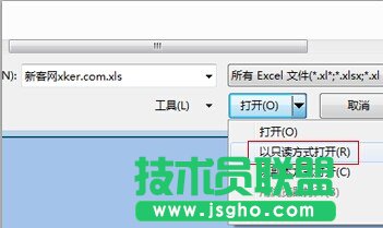 怎么以只讀方式打開(kāi)excel文檔？_新客網(wǎng)