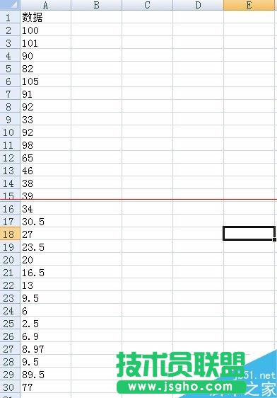 EXCEL怎么設(shè)置隔5個(gè)數(shù)就取最大值？