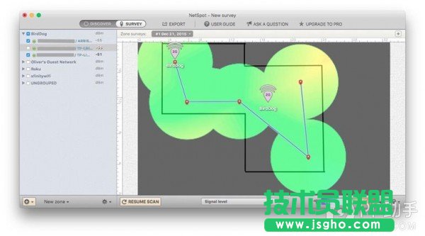 無線監(jiān)測工具NetSpot for Mac應(yīng)用怎么樣 三聯(lián)