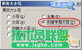 活用WPS表格轉換為歌詞句首字母改大寫