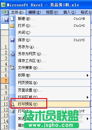 怎樣讓EXCEL在打印的時候每頁都顯示表頭