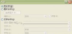 word 2007自定義水印的制作