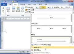 Word2010中插入圖片頁眉的技巧