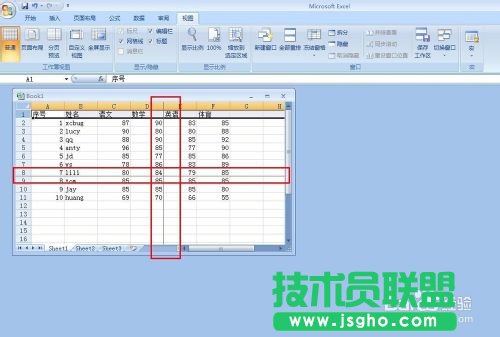 EXCEL 如何讓表格的首行或首列固定不動(dòng)不滾動(dòng)?