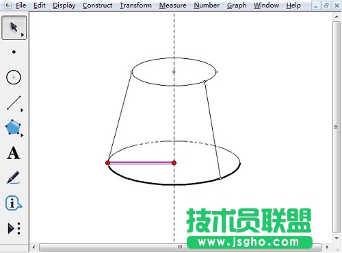 幾何畫(huà)板怎樣畫(huà)半圓？