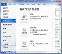 如何在Word2010文檔中啟用隨拼寫檢查語法