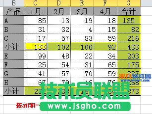 Excel表格怎樣批量輸入求和公式？