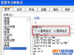 Excel表格怎樣在正數(shù)前面加+號？